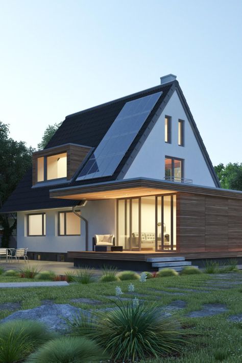 Vivienda con sistema solar Off-Grid
